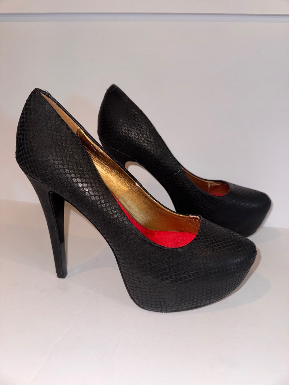 Circus by Sam Edelman Textured High Heel Pumps - Women's Platform Stilettos